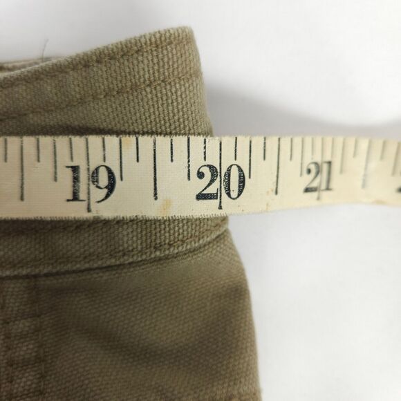 Columbia PHG Mens 40x32 Beige DOUBLE KNEE Carpenter Work Duck Hunting Jeans - Picture 6 of 8